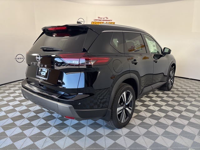 2025 Super Black Nissan Rogue SL FWD SUV