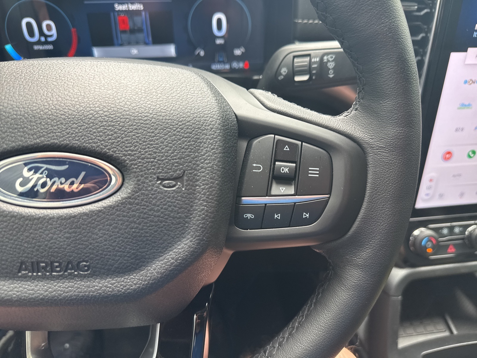 2024 Blue Metallic Ford Ranger Lariat 4X4 Truck