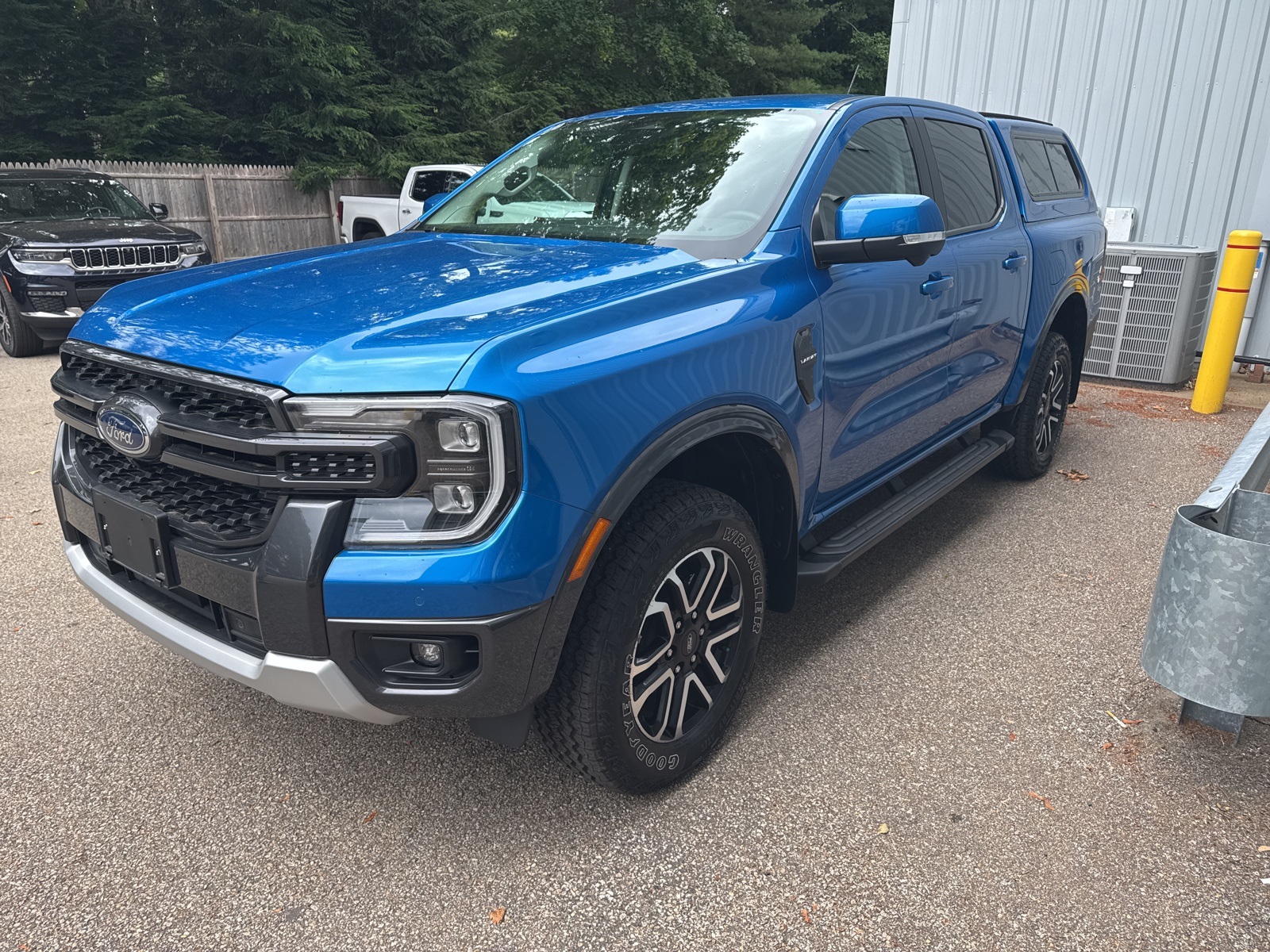 2024 Blue Metallic Ford Ranger Lariat 4X4 Truck