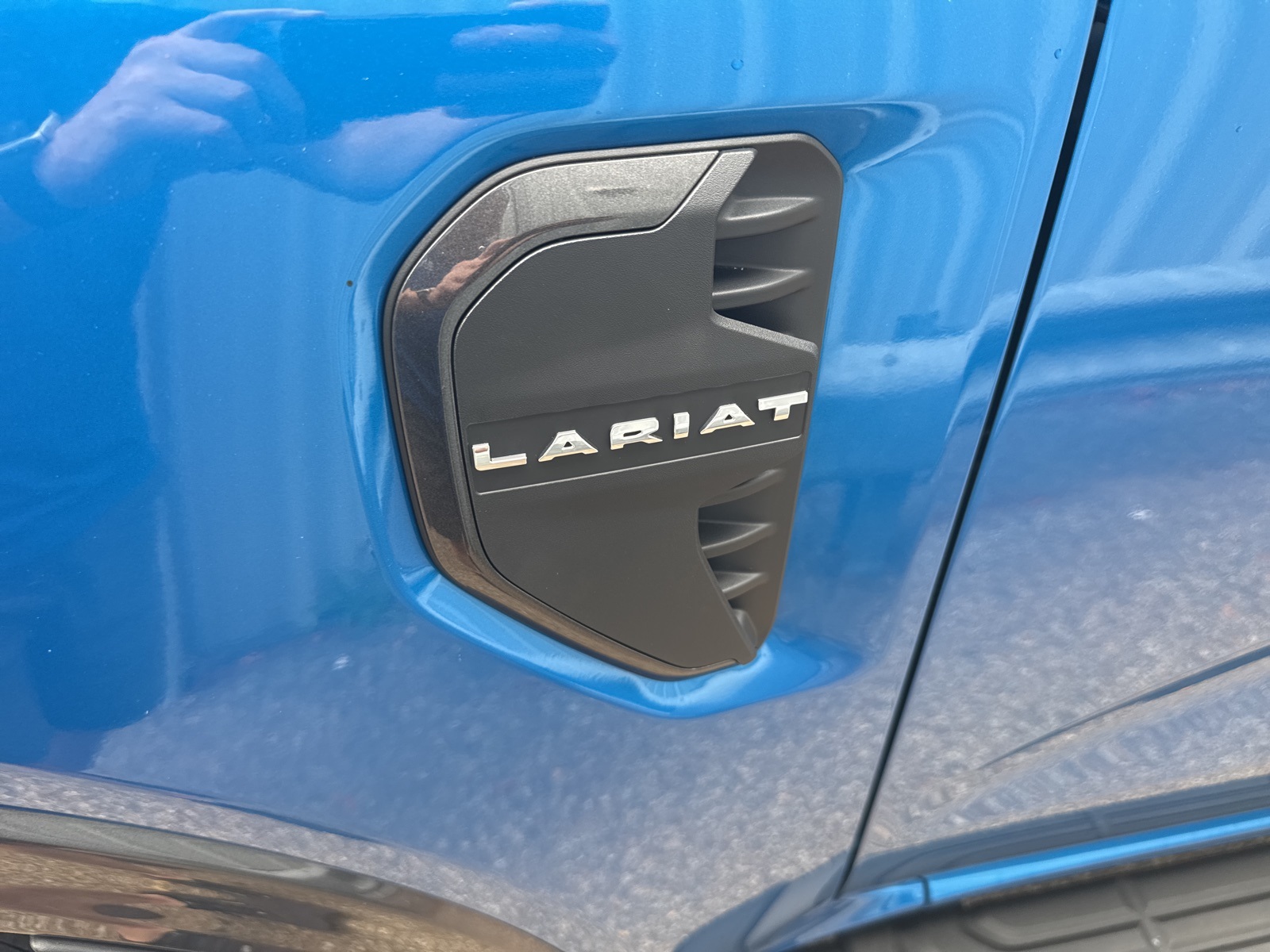2024 Blue Metallic Ford Ranger Lariat 4X4 Truck