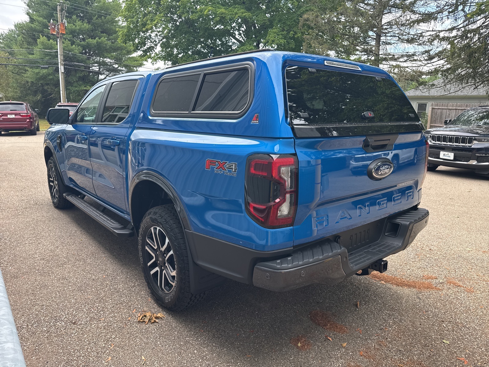 2024 Blue Metallic Ford Ranger Lariat 4X4 Truck