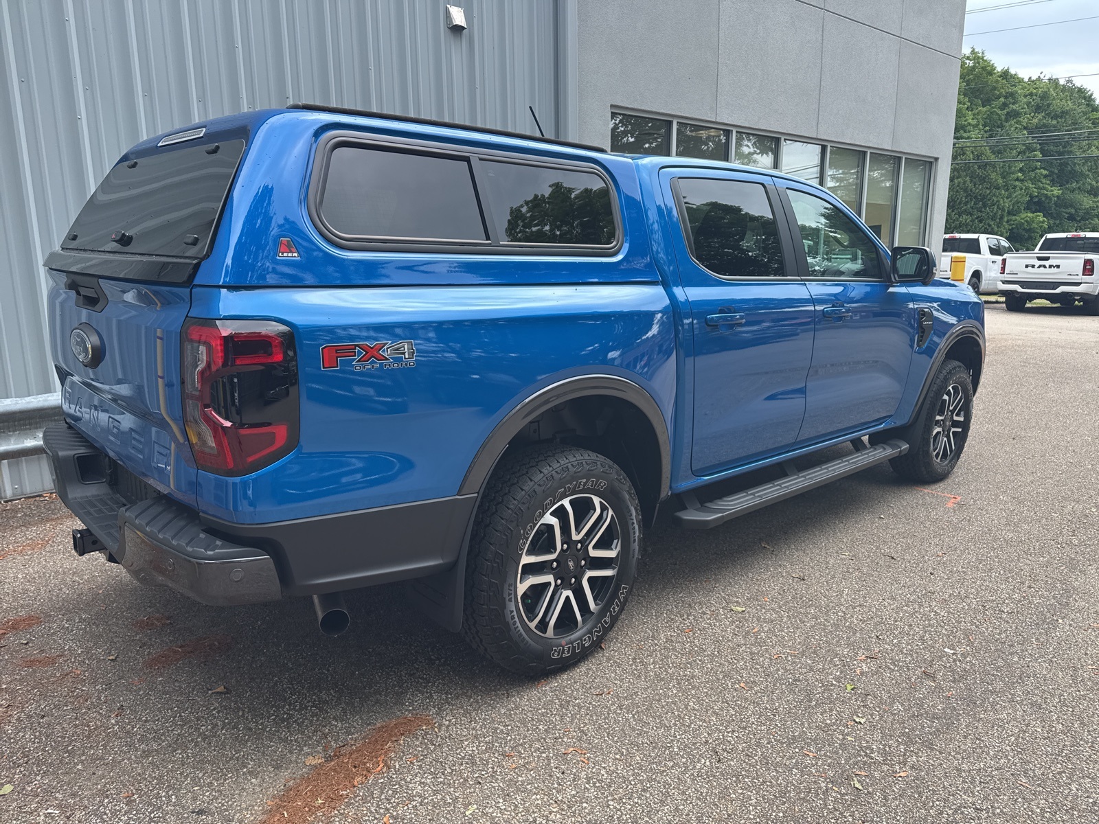 2024 Blue Metallic Ford Ranger Lariat 4X4 Truck