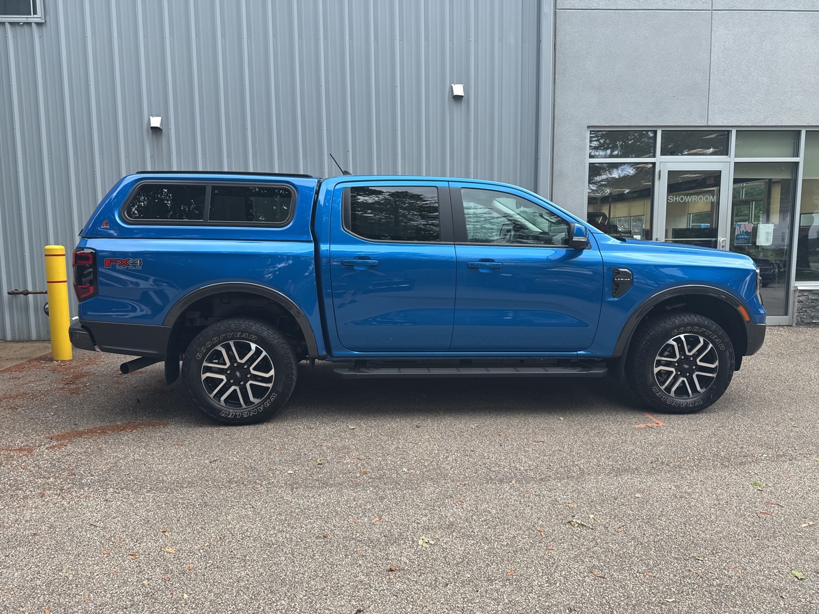 2024 Blue Metallic Ford Ranger Lariat 4X4 Truck