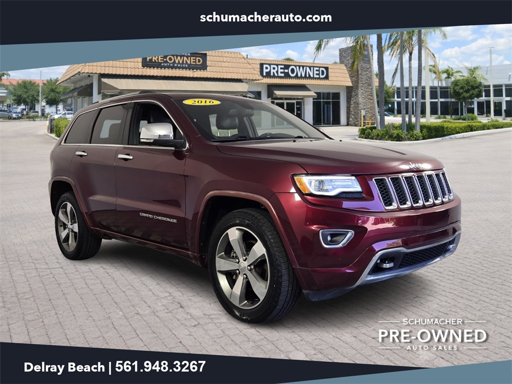 used 2016 Jeep Grand Cherokee car, priced at $16,488