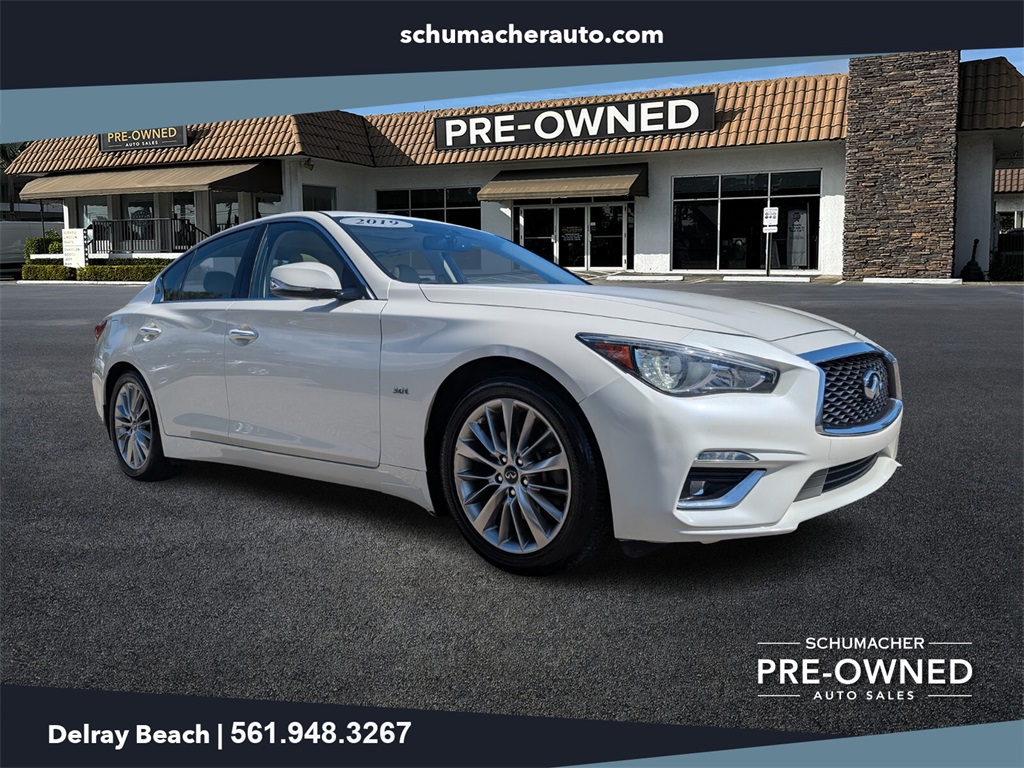 used 2019 INFINITI Q50 car, priced at $22,598