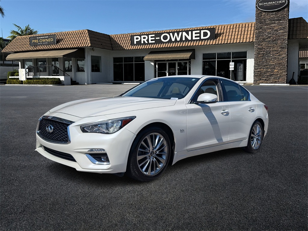 used 2019 INFINITI Q50 car, priced at $22,598