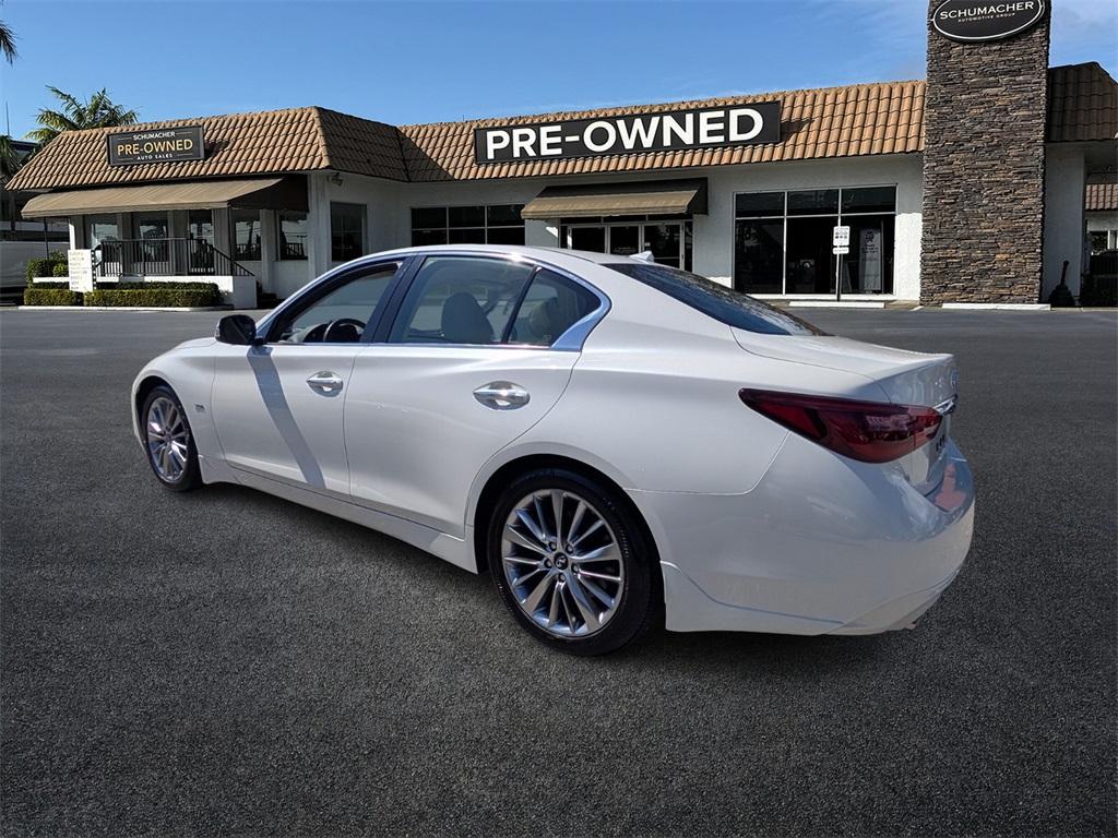 used 2019 INFINITI Q50 car, priced at $22,598