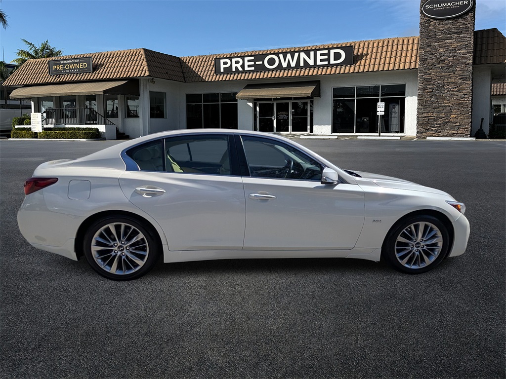 used 2019 INFINITI Q50 car, priced at $22,598