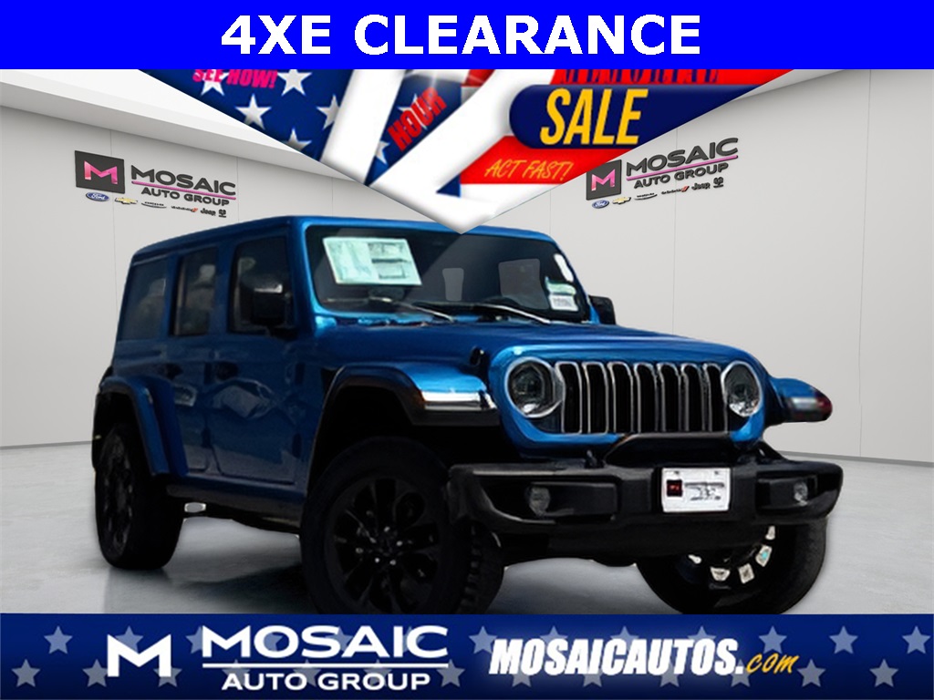 New 2025 Jeep Wrangler Sahara 4xe SUVs