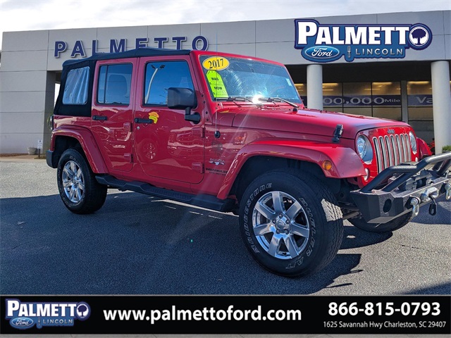used 2017 Jeep Wrangler car, priced at $23,694