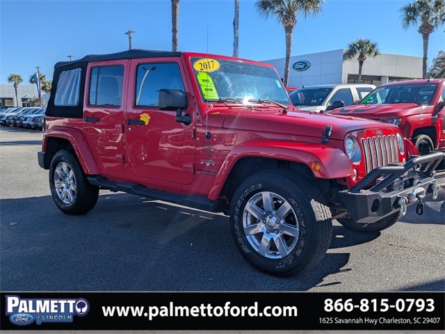 used 2017 Jeep Wrangler car, priced at $23,694