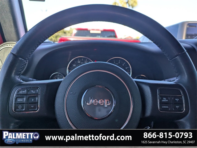 used 2017 Jeep Wrangler car, priced at $23,694