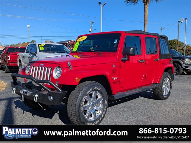 used 2017 Jeep Wrangler car, priced at $23,694