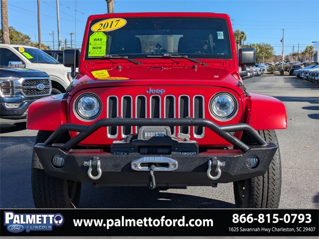 used 2017 Jeep Wrangler car, priced at $23,694