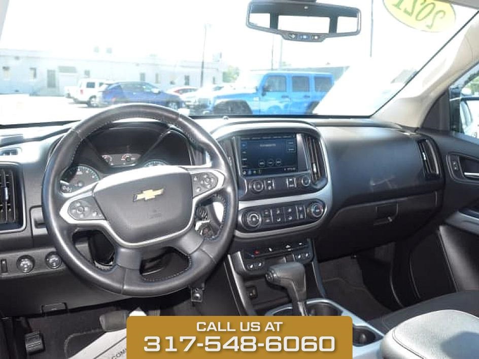 2021 Satin Steel Metallic Chevrolet Colorado LT 4X4 Truck