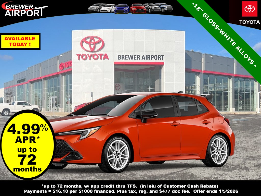 2026 Toyota Corolla Hatchback FX's photo