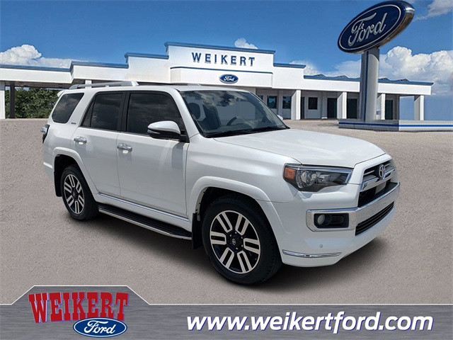 2020 White Toyota 4Runner Limited SUV