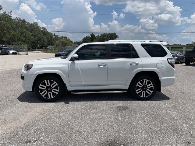 2020 White Toyota 4Runner Limited RWD SUV