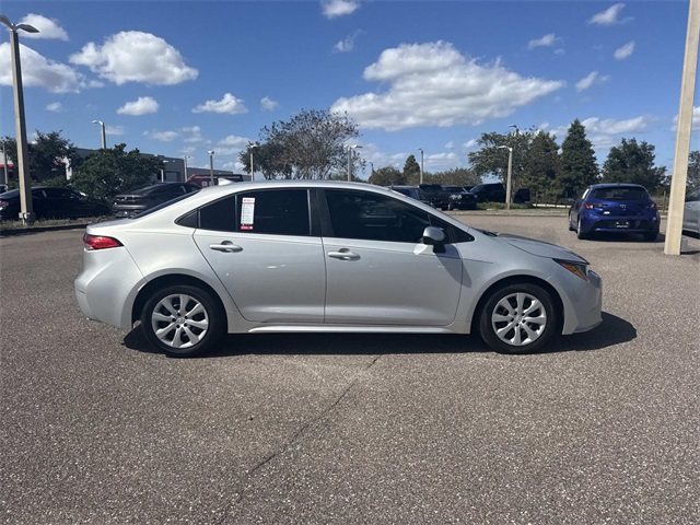 Used 2024 Toyota Corolla LE with VIN 5YFB4MDE2RP112991 for sale in Haines City, FL