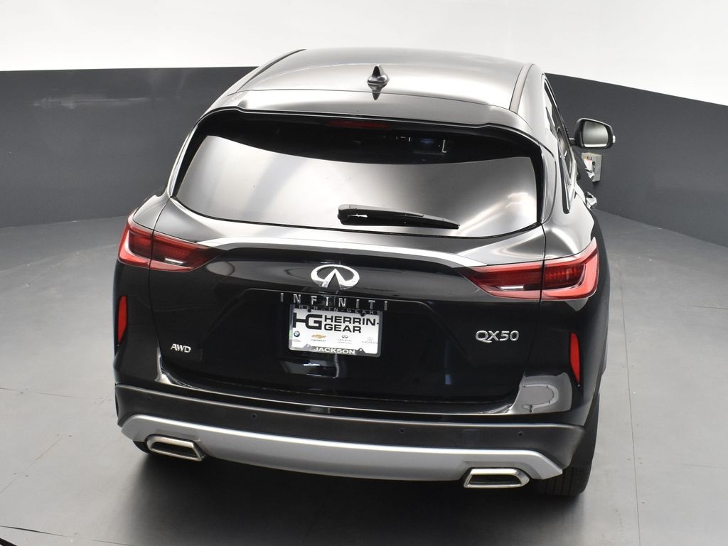 2025 Obsidian Infiniti QX50 PURE AWD SUV