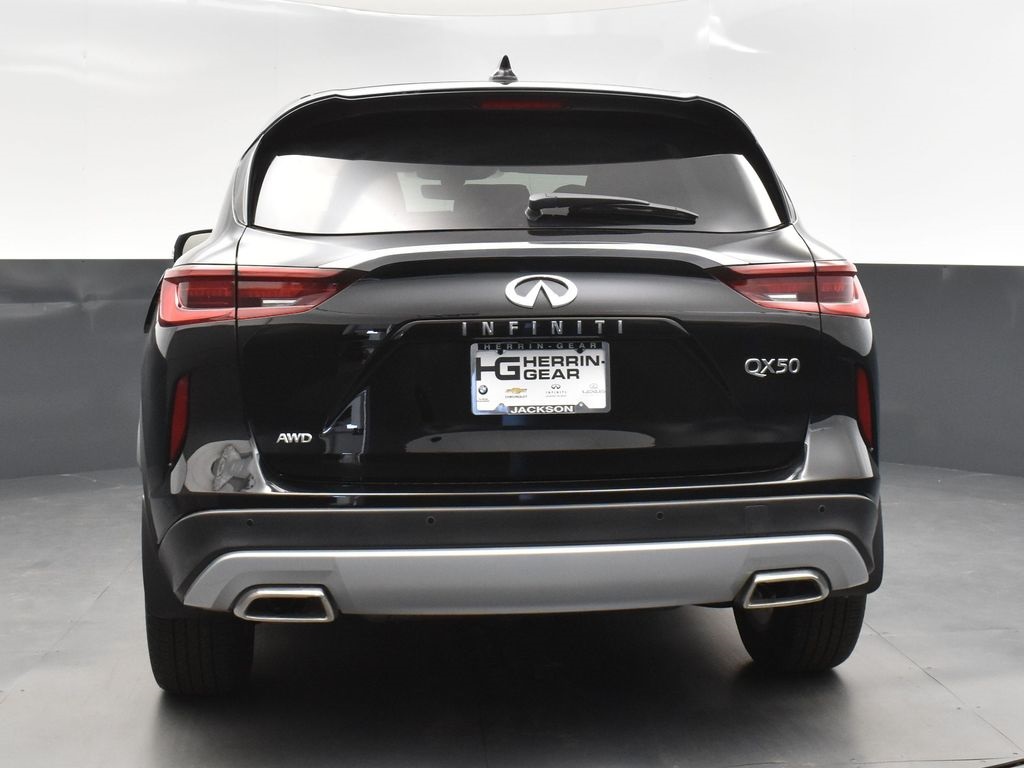 2025 Obsidian Infiniti QX50 PURE AWD SUV