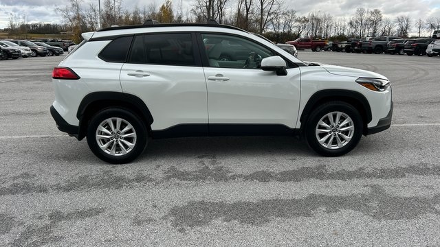 Certified 2023 Toyota Corolla Cross LE with VIN 7MUCAABG7PV064236 for sale in Northfield, Minnesota