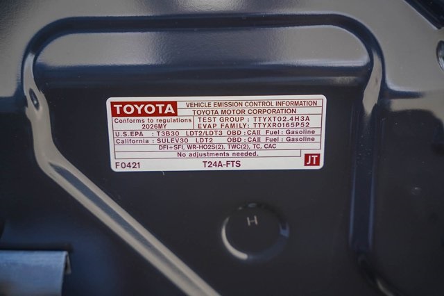 new 2026 Toyota Tacoma car, priced at $41,534