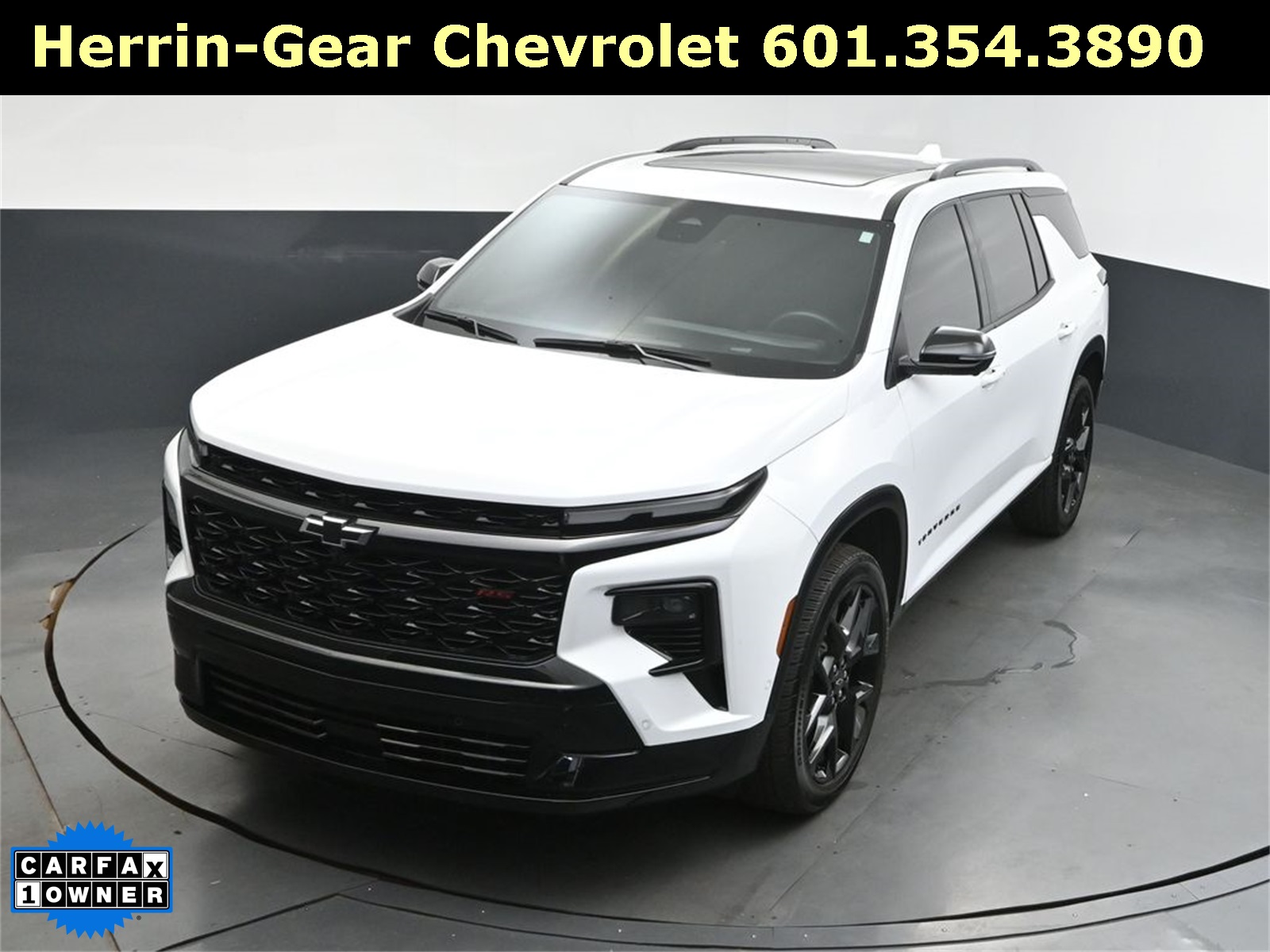 2024 Summit White Chevrolet Traverse RS AWD SUV