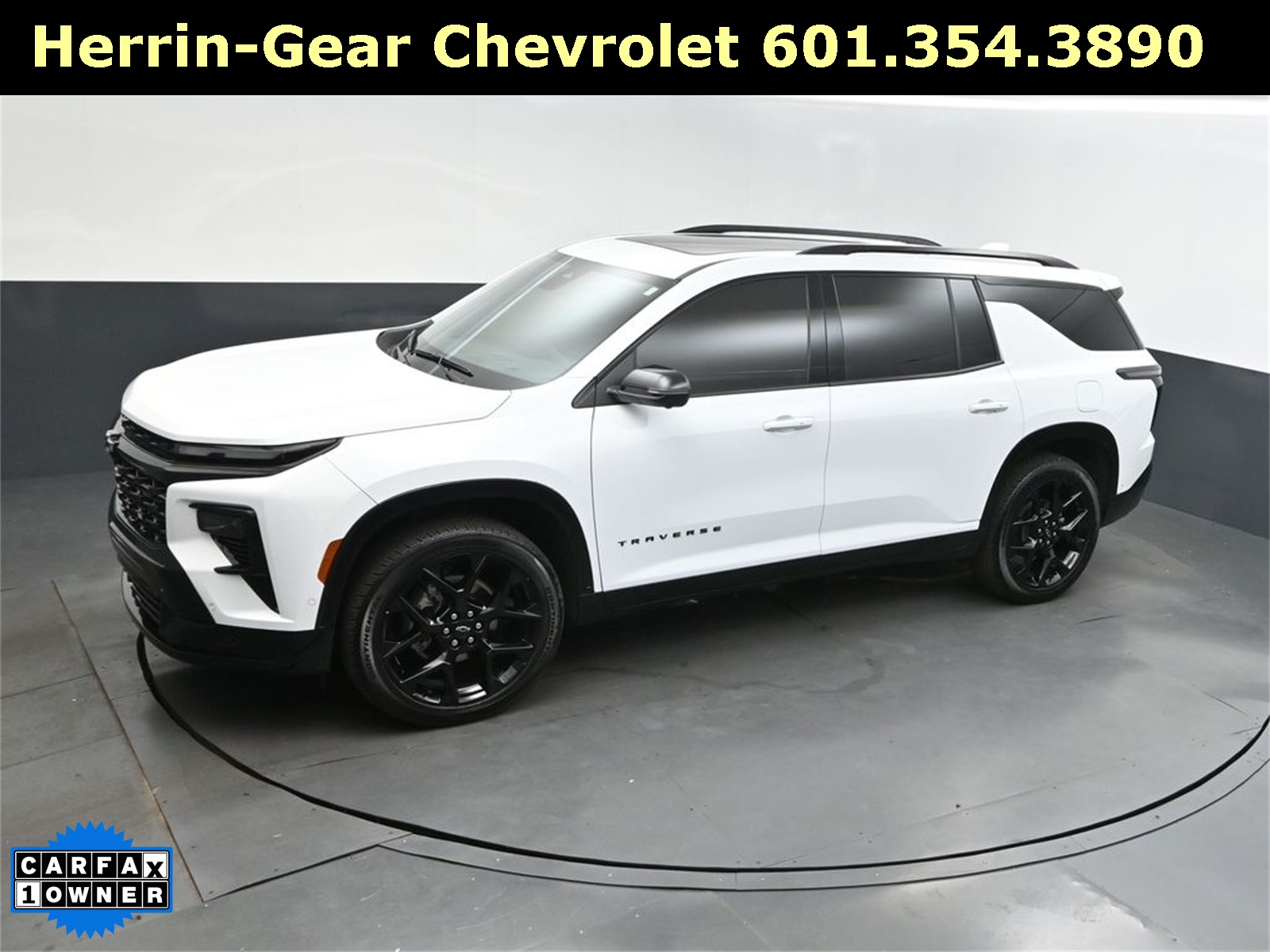 2024 Summit White Chevrolet Traverse RS AWD SUV