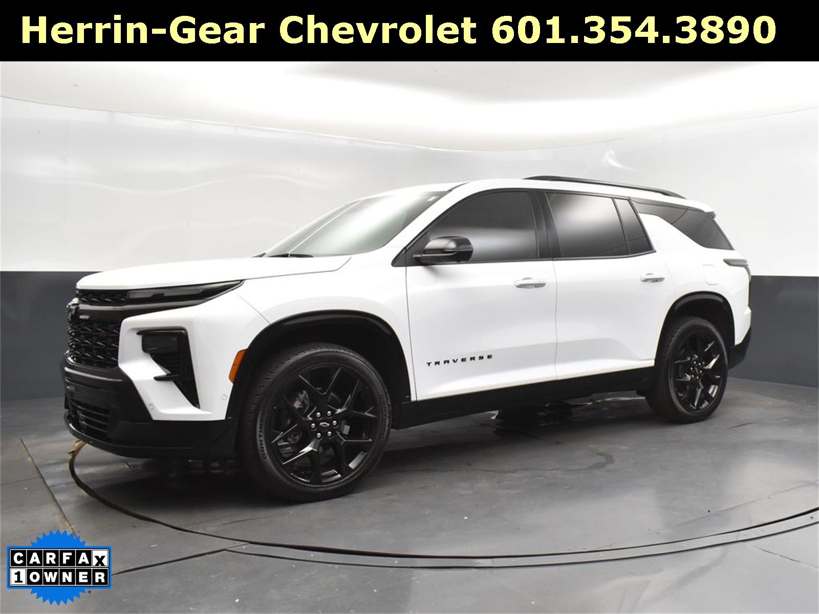 2024 Summit White Chevrolet Traverse RS AWD SUV