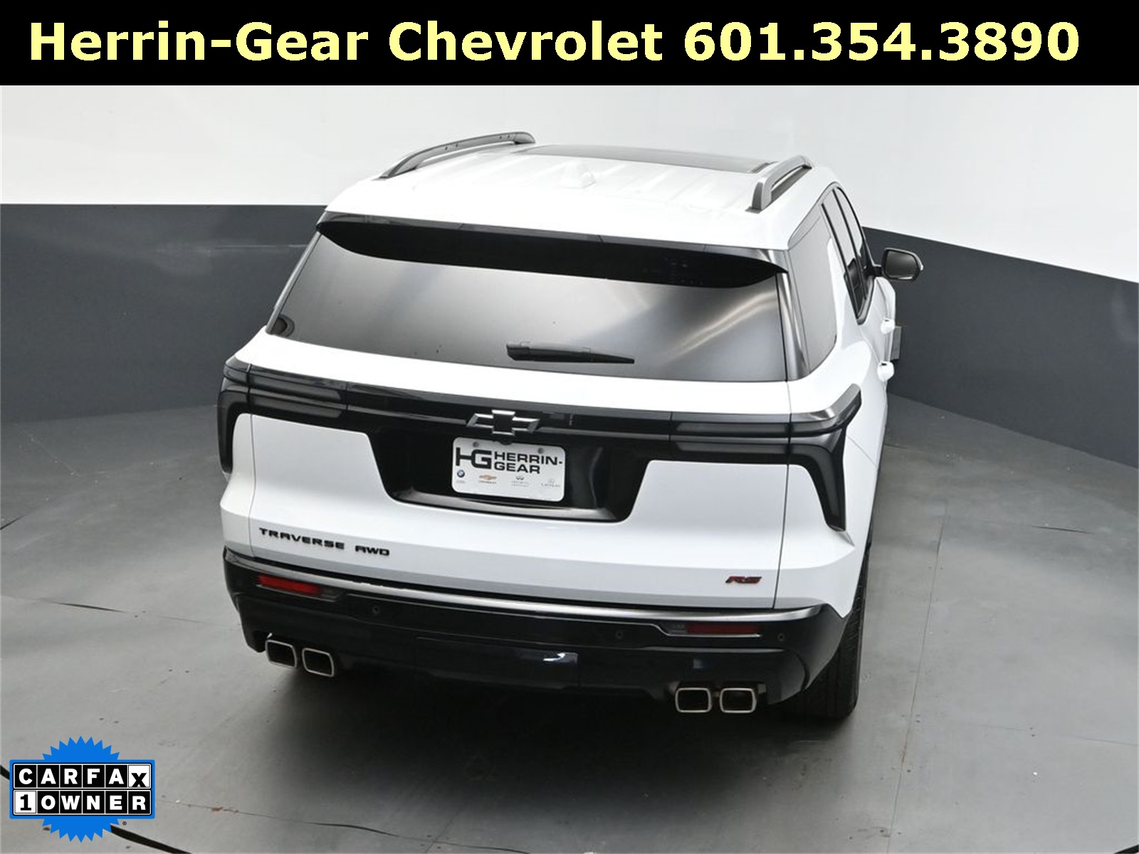 2024 Summit White Chevrolet Traverse RS AWD SUV