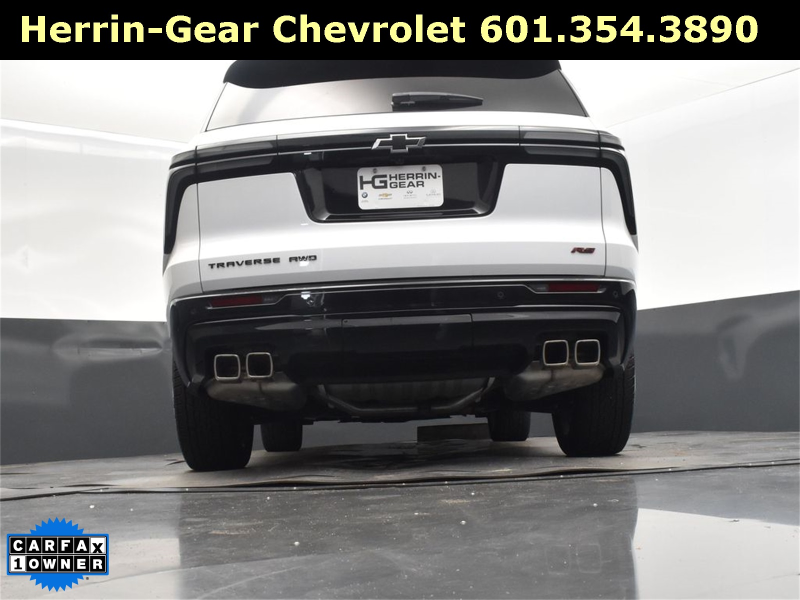 2024 Summit White Chevrolet Traverse RS AWD SUV