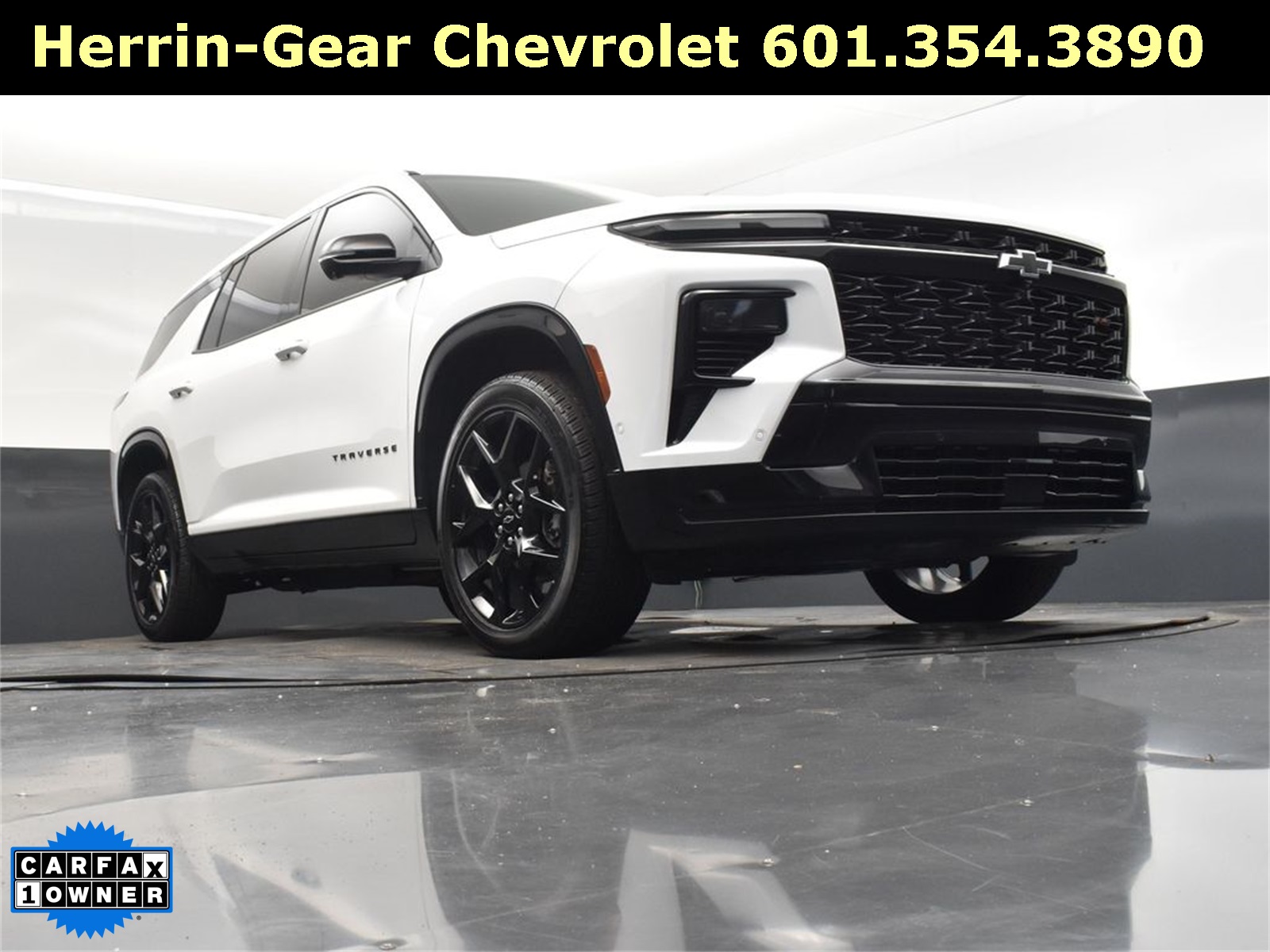2024 Summit White Chevrolet Traverse RS AWD SUV