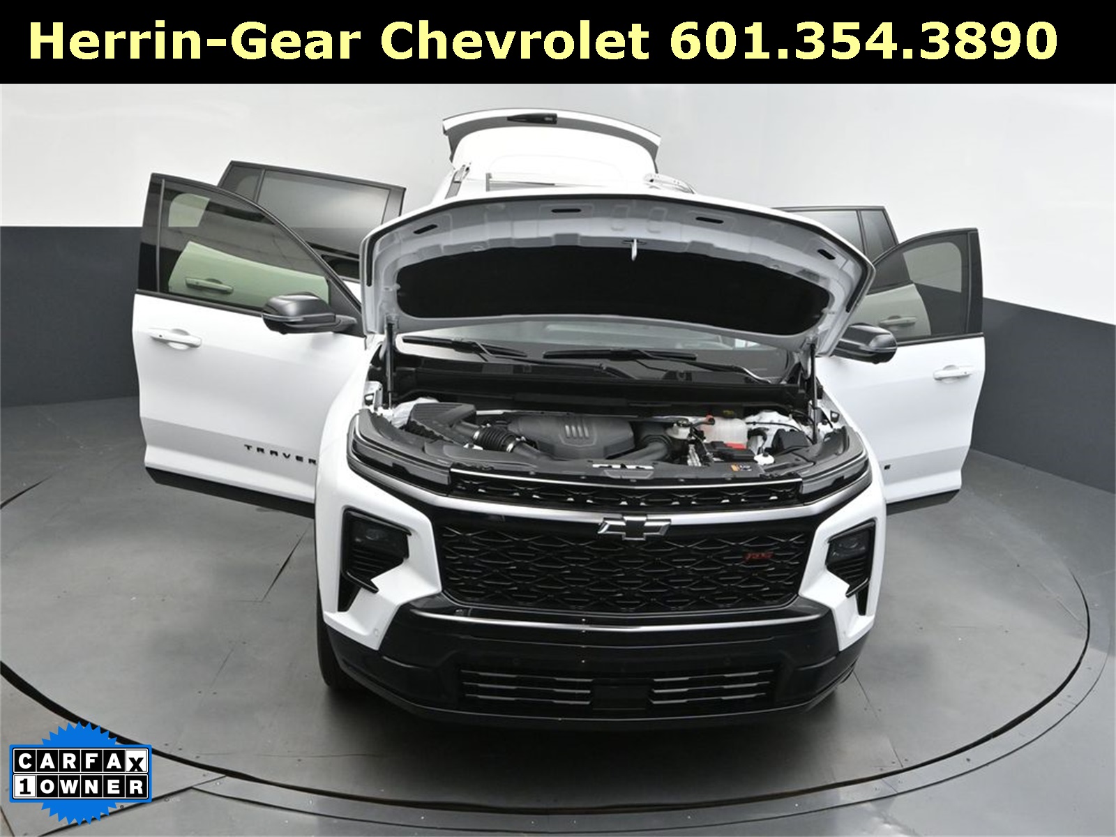 2024 Summit White Chevrolet Traverse RS AWD SUV