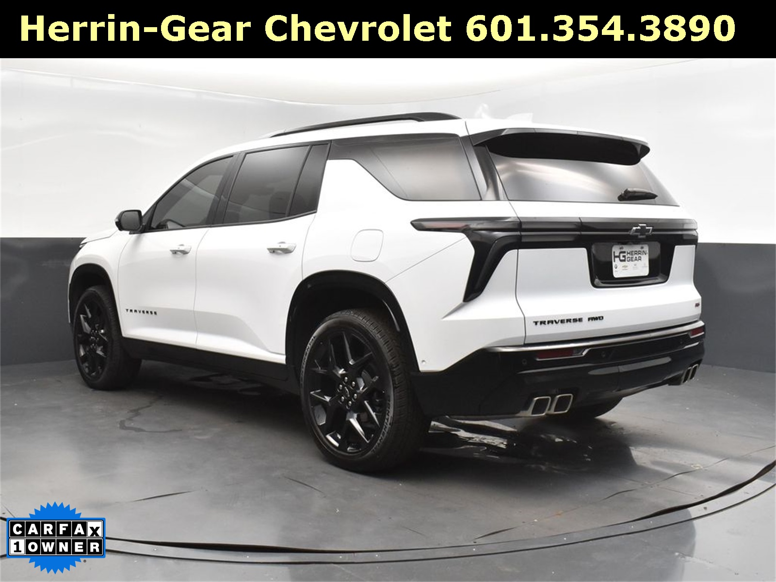 2024 Summit White Chevrolet Traverse RS AWD SUV