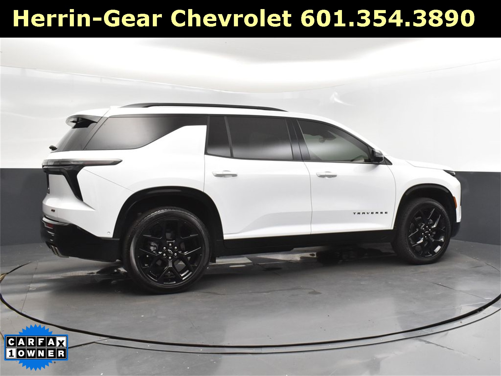 2024 Summit White Chevrolet Traverse RS AWD SUV