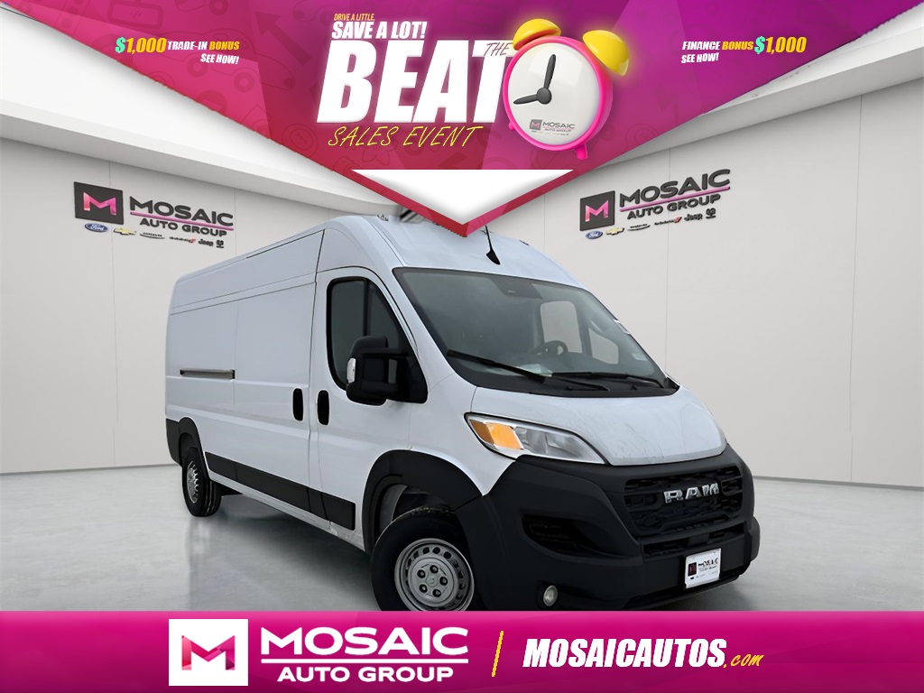 New 2025 Ram ProMaster 1500 Low Roof Vans