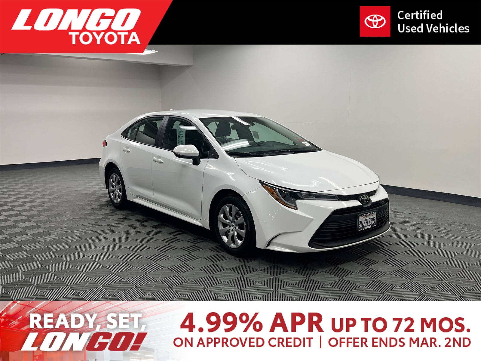 used 2023 Toyota Corolla car, priced at $19,888