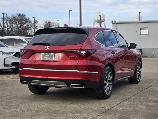 used 2025 Acura MDX car, priced at $49,600