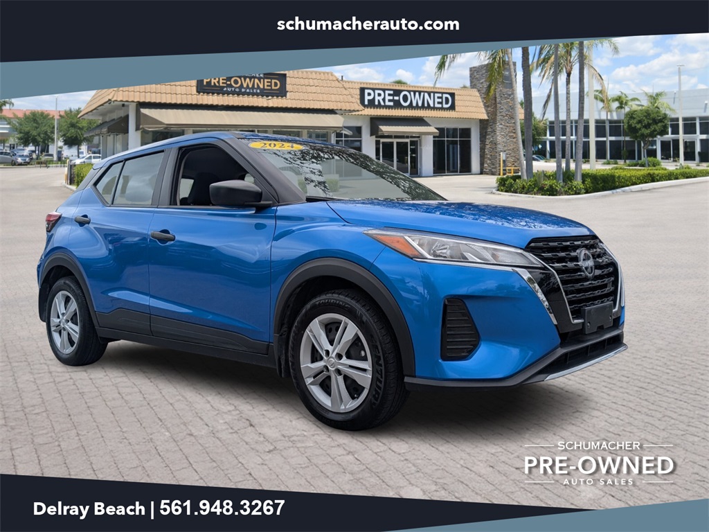 used 2024 Nissan Kicks car, priced at $14,988