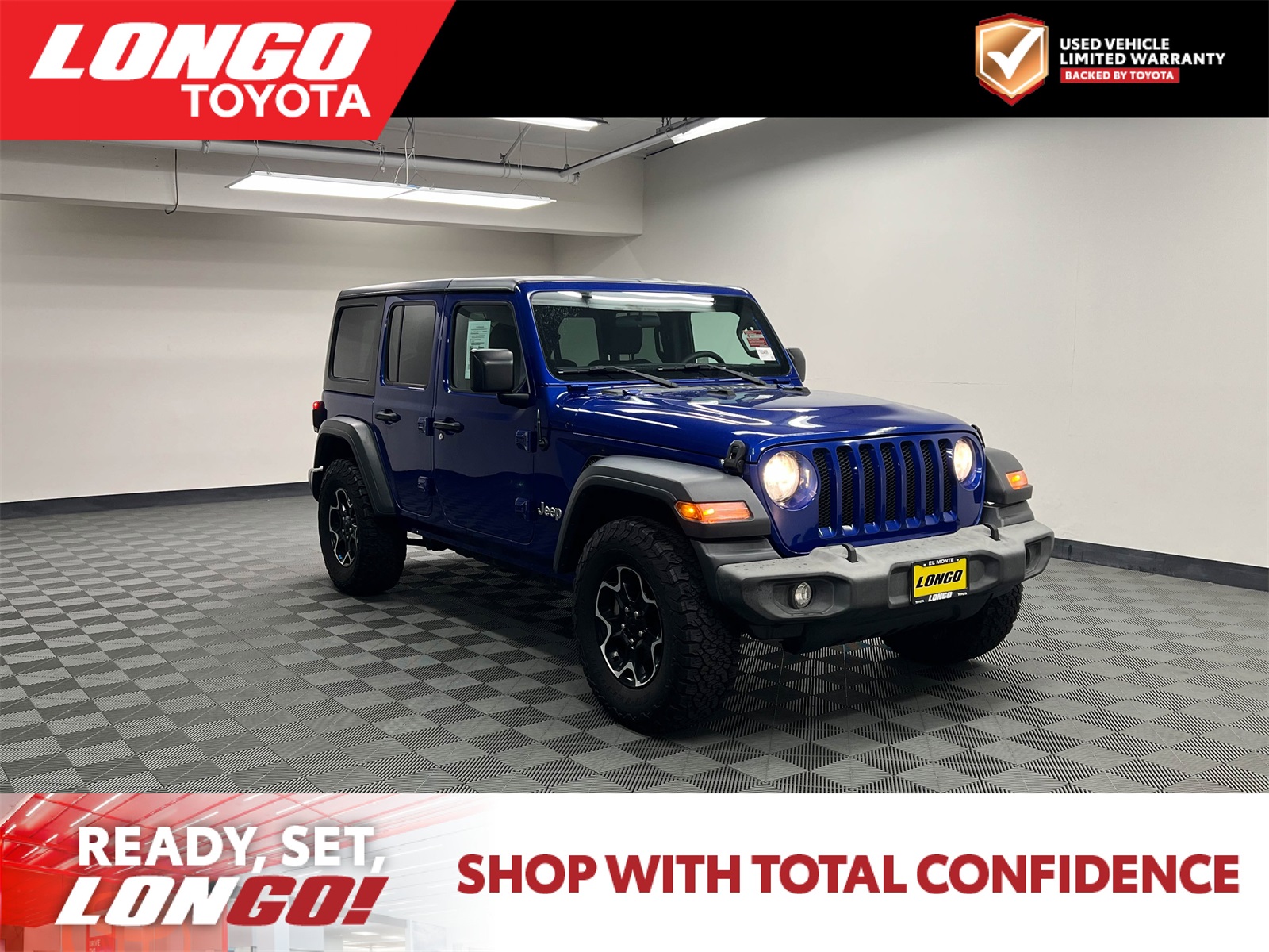 used 2018 Jeep Wrangler car, priced at $17,888