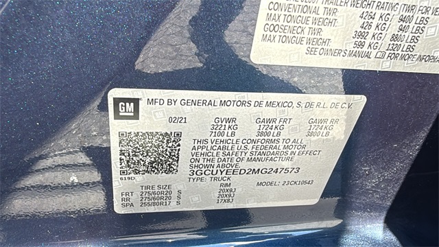 used 2021 Chevrolet Silverado 1500 car, priced at $31,898