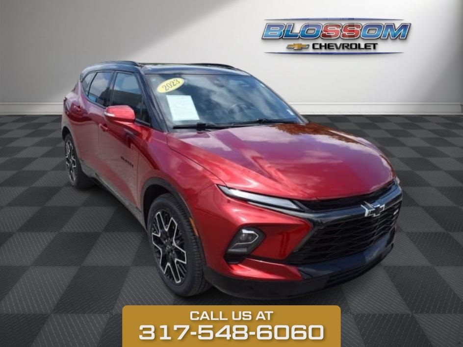 2023 Radiant Red Tintcoat Chevrolet Blazer RS SUV