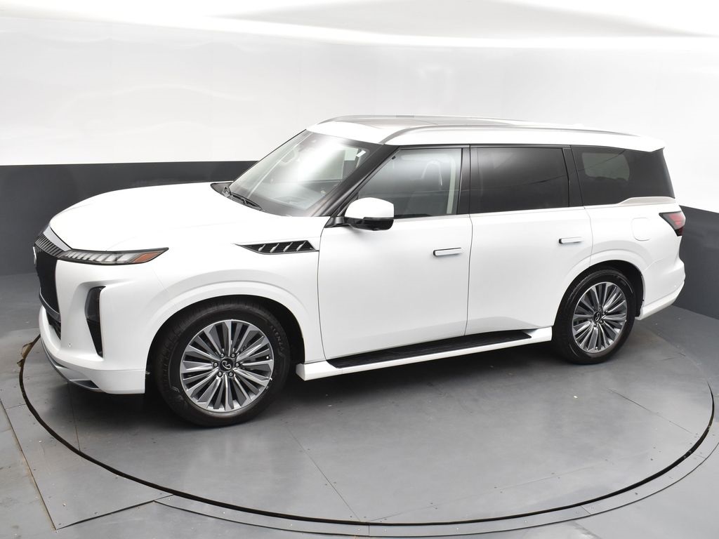 2025 Radiant White INFINITI QX80 SENSORY 4X4 SUV
