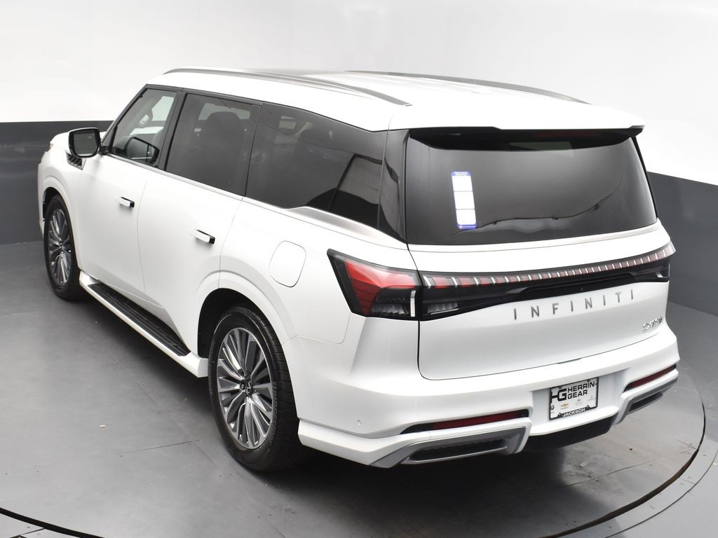 2025 Radiant White INFINITI QX80 SENSORY 4X4 SUV