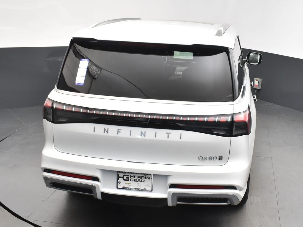 2025 Radiant White INFINITI QX80 SENSORY 4X4 SUV