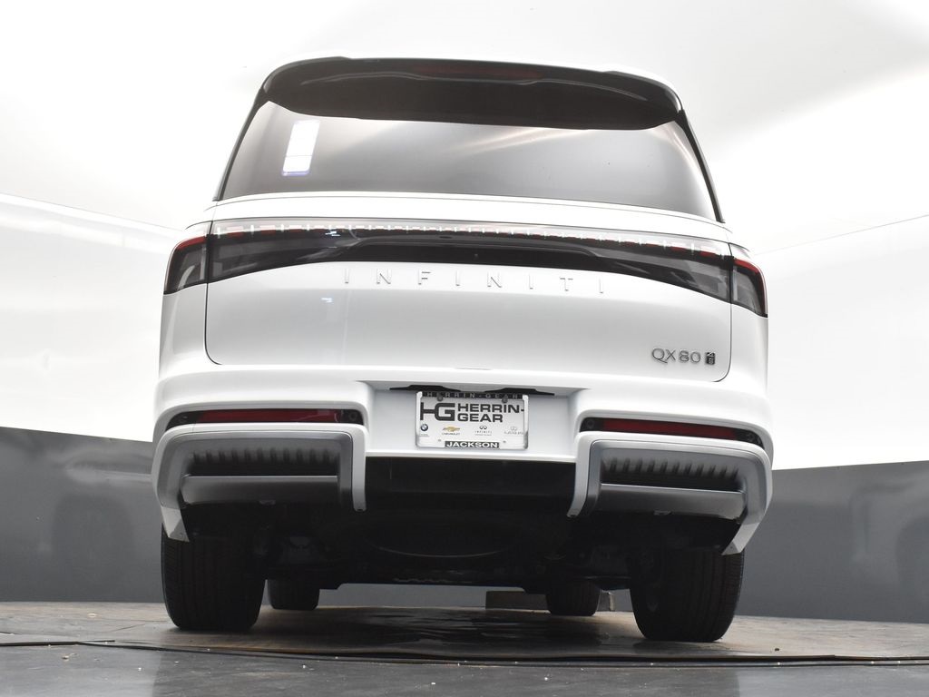 2025 Radiant White INFINITI QX80 SENSORY 4X4 SUV