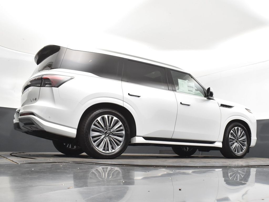 2025 Radiant White INFINITI QX80 SENSORY 4X4 SUV