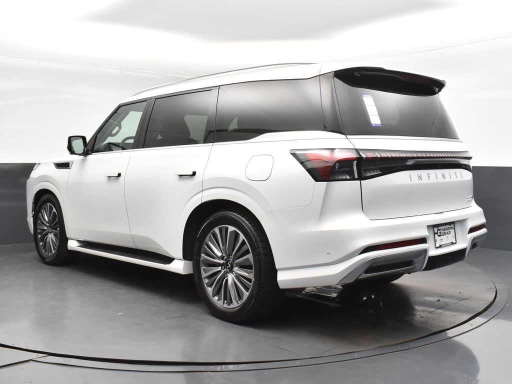2025 Radiant White INFINITI QX80 SENSORY 4X4 SUV