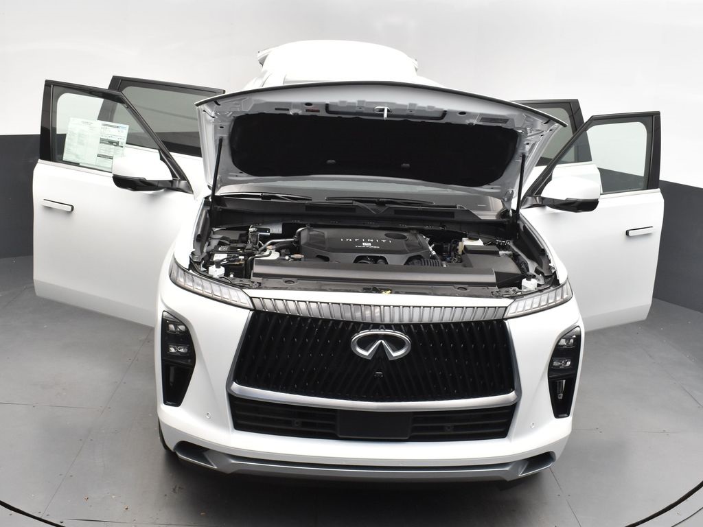 2025 Radiant White INFINITI QX80 SENSORY 4X4 SUV